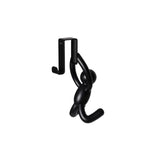 Umbra Buddy Over The Door Cabinet Hook Black 6x7x13cm (2 Piece) | Minimax