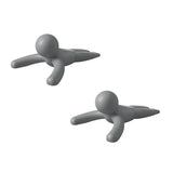 Umbra Buddy Doorstop Charcoal Set of 2