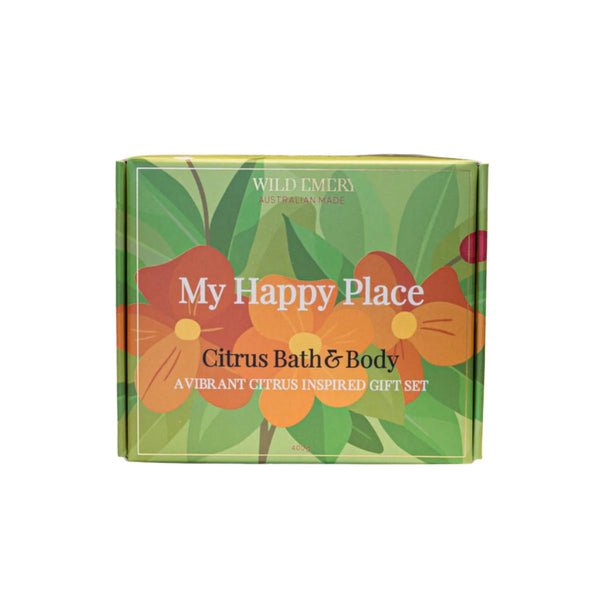 Wild Emery My Happy Place - Citrus Bath & Body Gift Set | Minimax