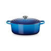 Le Creuset Signature Oval Casserole Azure 25cm