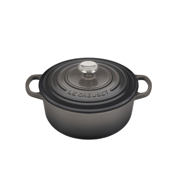 Le Creuset Signature Round Casserole Flint 20cm