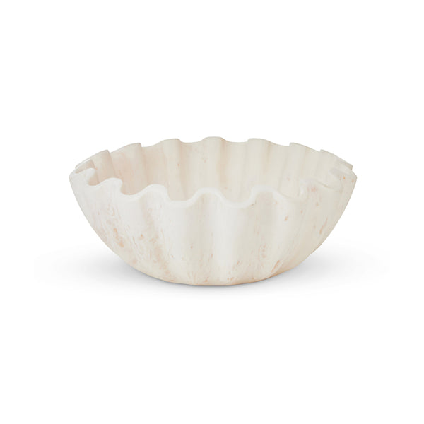 Madras Link Aries Ripple Bowl Cream 29cm | Minimax