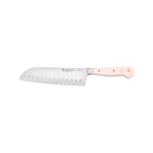 Wusthof Classic Colour Pink Himalayan Salt Santoku Knife 17cm