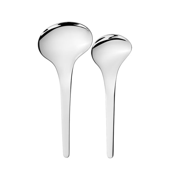 Georg Jensen Bloom Stainless Steel Serving Spoons | Minimax