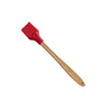 R&M Mini Silicone Pastry Brush with Wood Handle Red | Minimax