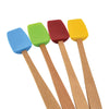 R&M Mini SIlicone Spatula with Wood Handle Assorted (Price Per Item)