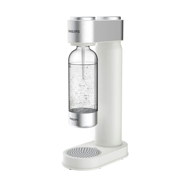 Philips GoZero Soda Maker with PET Bottle White 1L