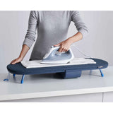 Joseph Joseph Pocket Plus Folding Ironing Board with Advanced Cover Blue | Minimax