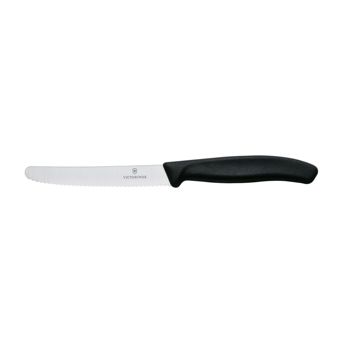 Victorinox Steak Knife with Round Point Black | Minimax