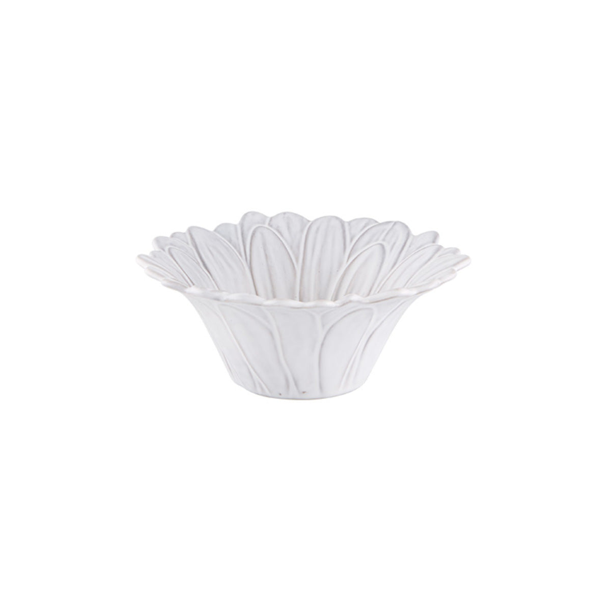 Bordallo Pinheiro Maria Flor Daisy Bowl White 15.5cm | Minimax