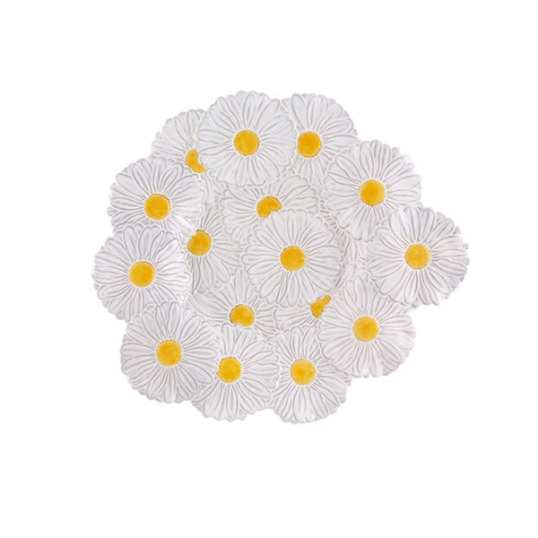 Bordallo Pinheiro Maria Flor Centrepiece White 47cm | Minimax