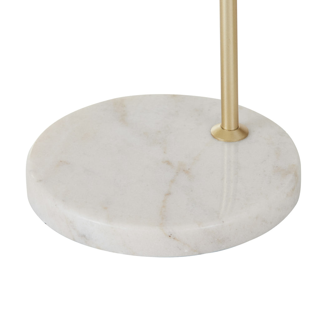 Amalfi Anakin Desk Lamp White & Gold 34x18x54.5cm