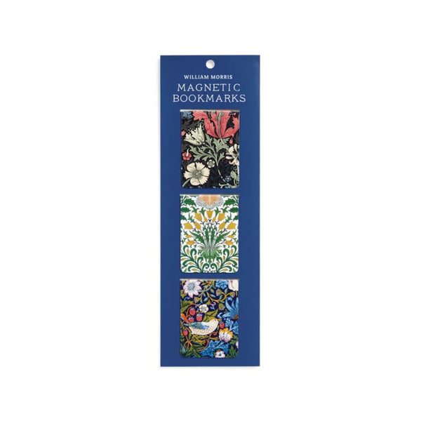 Galison William Morris Magnetic Bookmarks (Set of 3) | Minimax