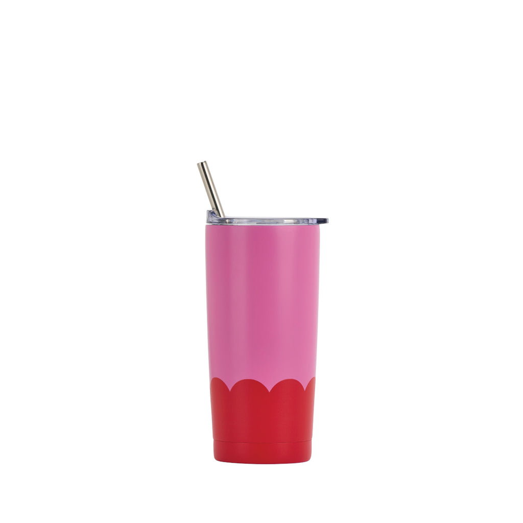 Annabel Trends Smoothie Cup Wave Pink/Red 500ML | Minimax