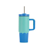 Annabel Trends Super Sip Wave Stainless Steel Aqua/Blue 850ml | Minimax