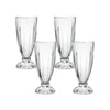 Porto Dessert Set of 4 Milkshake Glasses 340ml