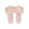 Annabel Trends Cosy Luxe Pom Pom Slippers Pink Quartz Small to Medium | Minimax