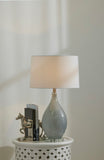 Society Home Opaque Glass Lamp White 40.5x40.5x69.5cm