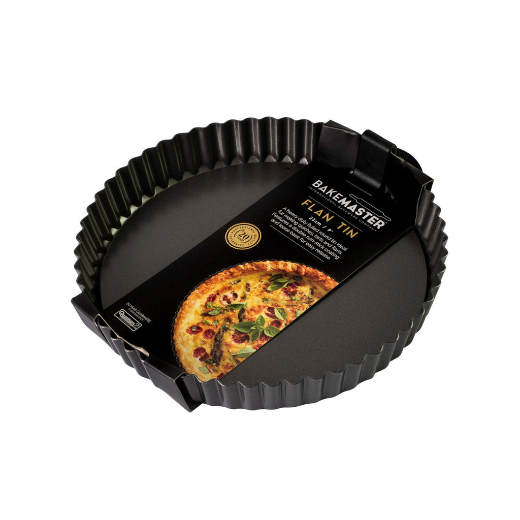 Bakemaster Loose Base Round Quiche Pan 25cm | Minimax