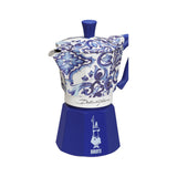 Bialetti Dolce & Gabbana Moka Express Mediterrean Blue 6 Cup (270ml) | Minimax