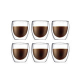 Bodum Pavina Double Wall Thermo-Glasses 250ml (Set of 6) | Minimax