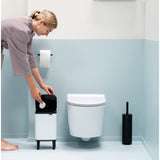 Brabantia Bo Waste Bin White 4L | Minimax