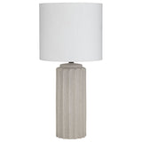 Amalfi Indi Table Lamp White 38x38x62cm