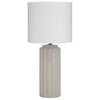 Amalfi Indi Table Lamp White 38x38x62cm