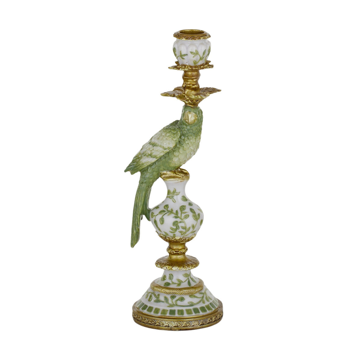 Coast to Coast Polly Parrot Candle Holder Green 28cm | Minimax