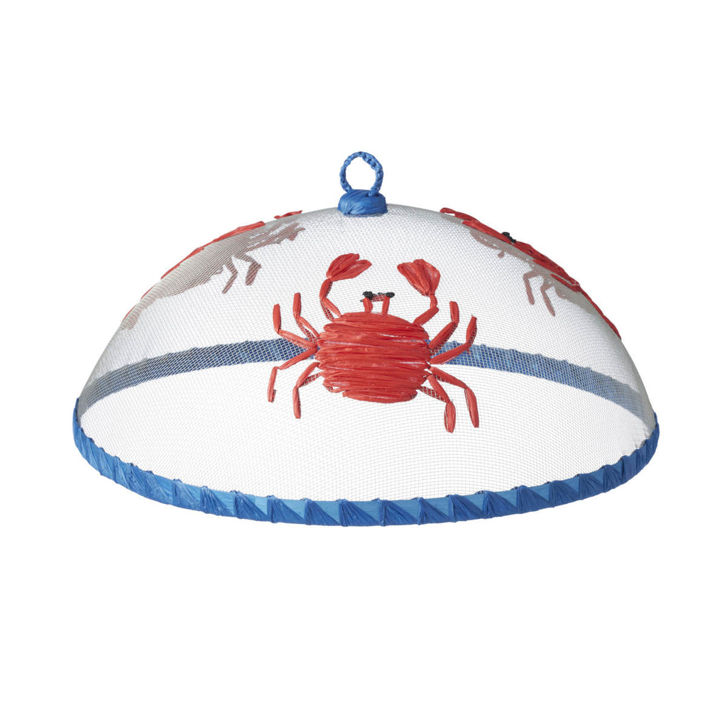 Coast to Coast Crab Mesh Food Cover Red/Blue 35cm | Minimax