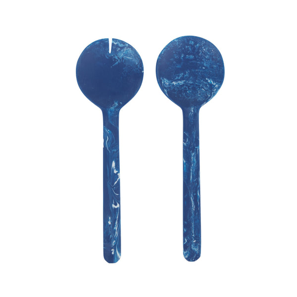 Kip Resin Salad Server Cobalt 25cm (Set of 2) | Minimax