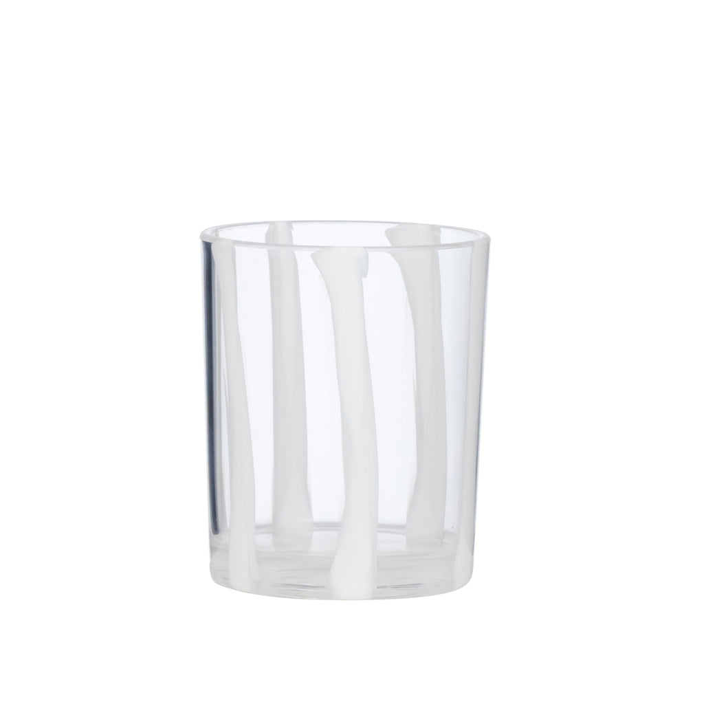 Cabana Acrylic Tumbler White 8x10cm