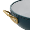 GreenPan™ Stanley Tucci™ Ceramic Nonstick Frypan with Lid Venetian Teal 33cm (6.15L) | Minimax