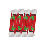 Caspari Santa Hat Cone Cracker 30.5cm (Set of 8) | Minimax