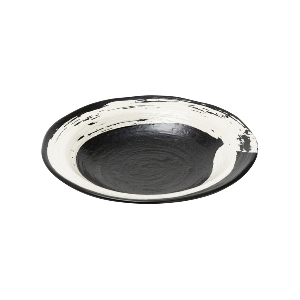 Concept Japan Brushed Serving Dish Black & White 24.5cm | Minimax