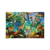 Crocodile Creek Jungle Holographic Puzzle 100 Piece | Minimax