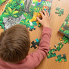 Crocodile Creek Jungle Holographic Puzzle 100 Piece | Minimax