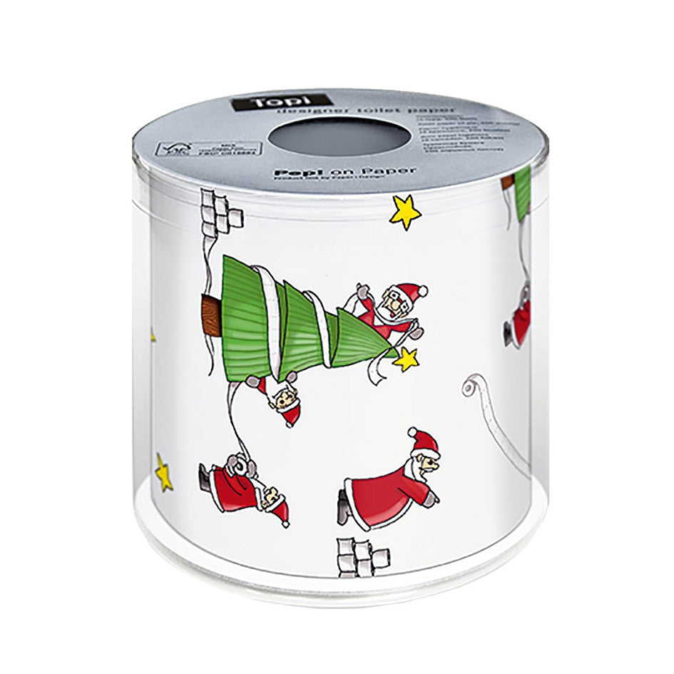 Paper + Design Santa Busy Christmas Toilet Paper | Minimax