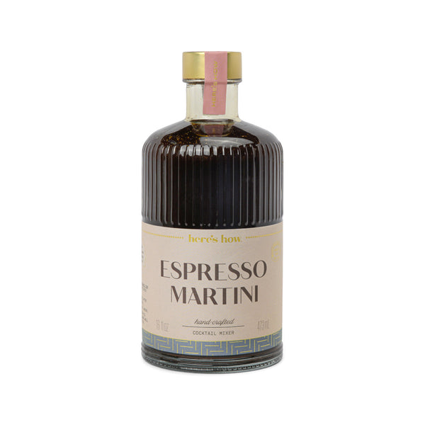 Here's How Espresso Martini Non-Alcoholic Mixer 16oz | Minimax