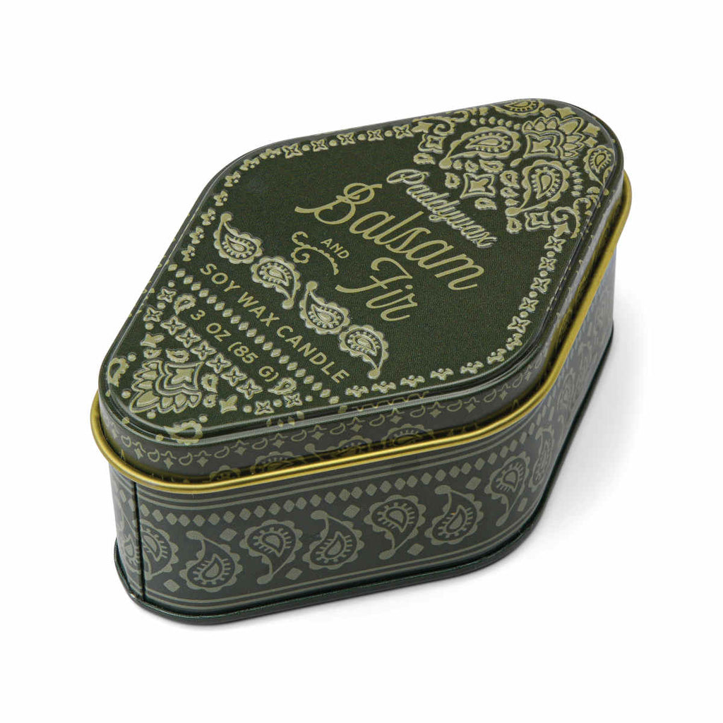 Paddywax Printed Tin Candle Balsam & Fir 85g | Minimax