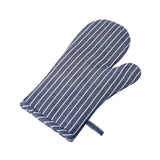 Davis & Waddell Butcher Stripe Oven Glove Navy | Minimax