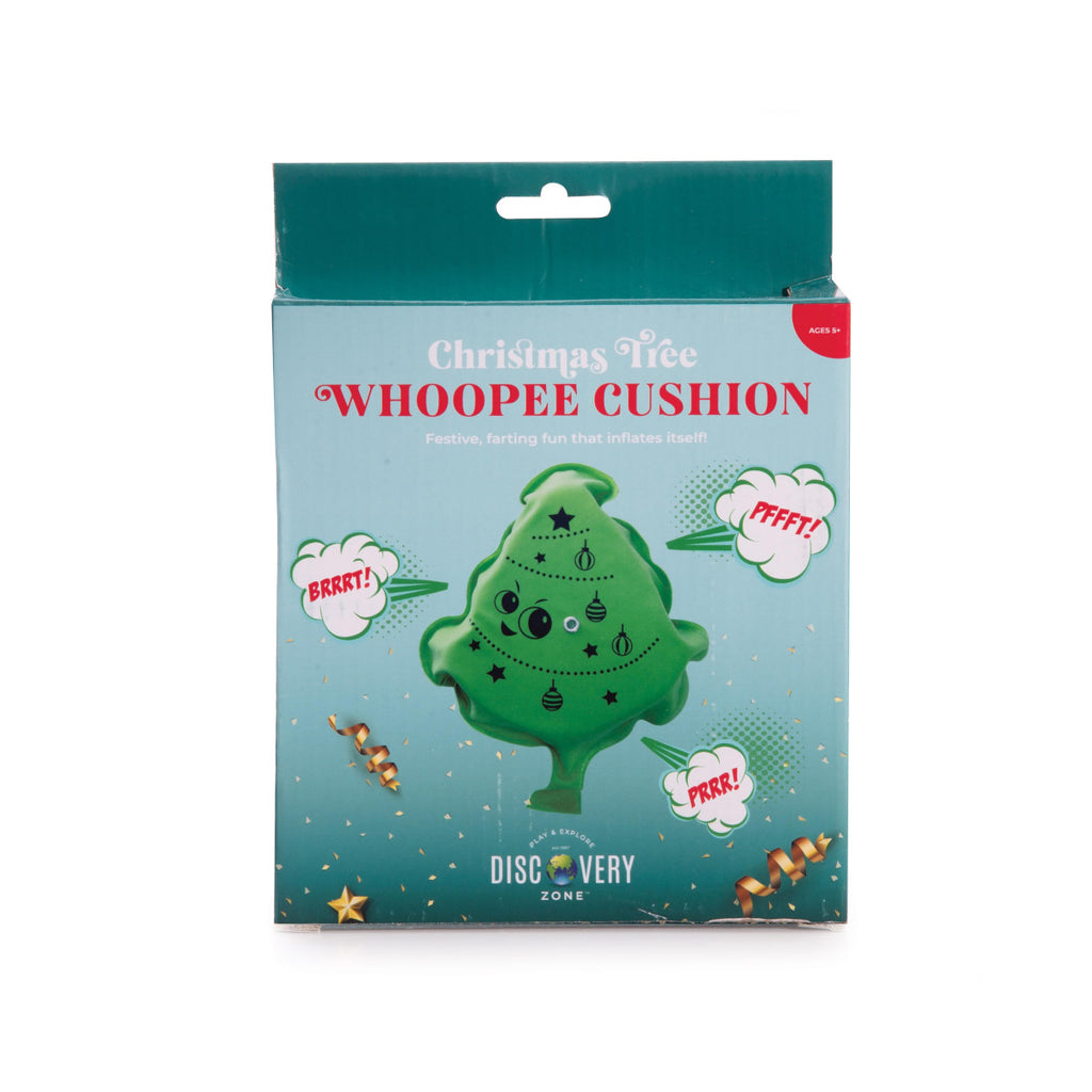 Discovery Zone Whoopee Christmas Tree Cushion Green | Minimax