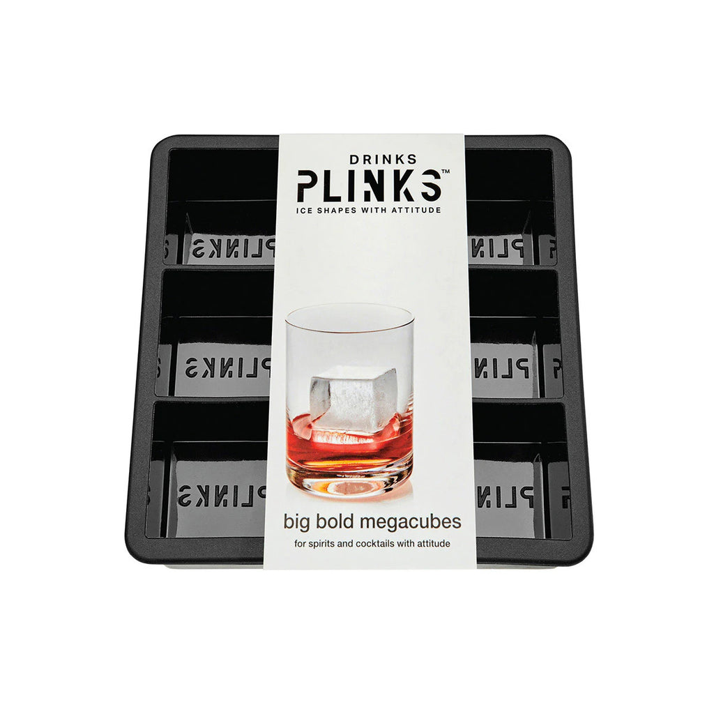 Drinks Plinks Big Bold Megacube Ice Mould Tray | Minimax