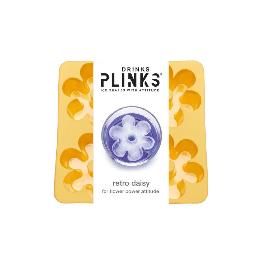 Drinks Plinks Daisy Ice Mould Tray Yellow | Minimax