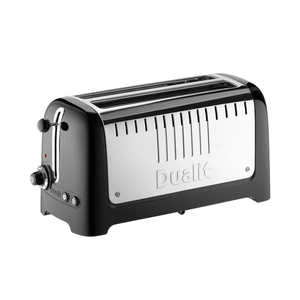 Dualit 2 Slice Long Slot Lite Toaster Black | Minimax