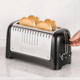 Dualit 2 Slice Long Slot Lite Toaster Black | Minimax