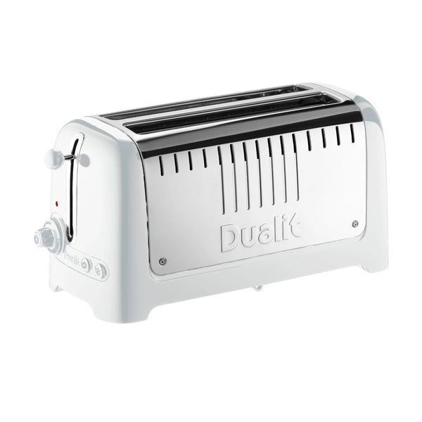 Dualit 2 Slice Long Slot Lite Toaster White | Minimax