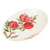 Ceramiche Fabbro Pomegranate Shallow Oval Bowl 48cm