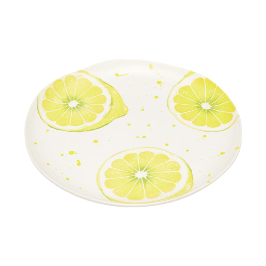 Ceramiche Fabbro Lemons Round Platter 42cm | Minimax