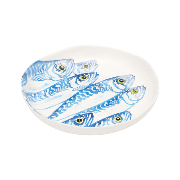 Ceramiche Fabbro Mackerel Serving Bowl 34cm